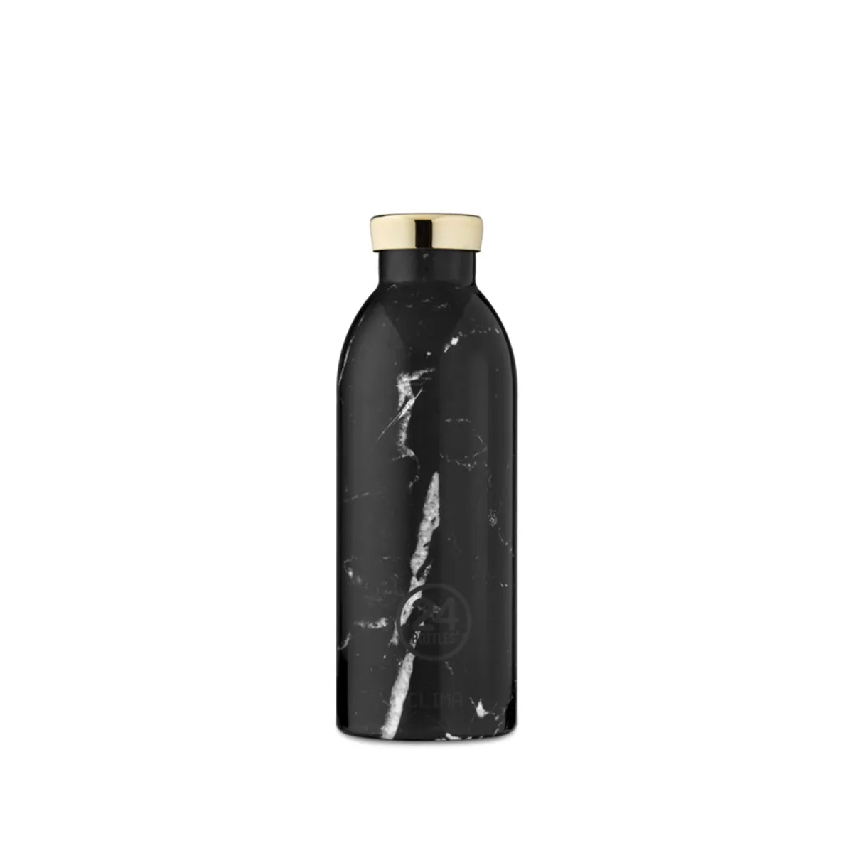 24 Bottles - Clima Bottle Marble Black 500 ml - CLIMA 500 ml - MARBLE/BLACK