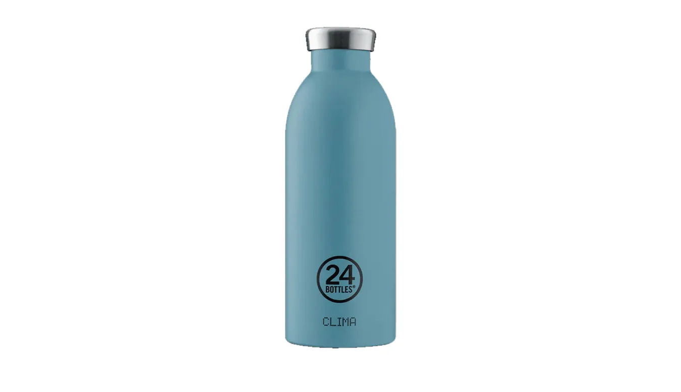 24 Bottles Clima Bottle Powder Blue 500ml