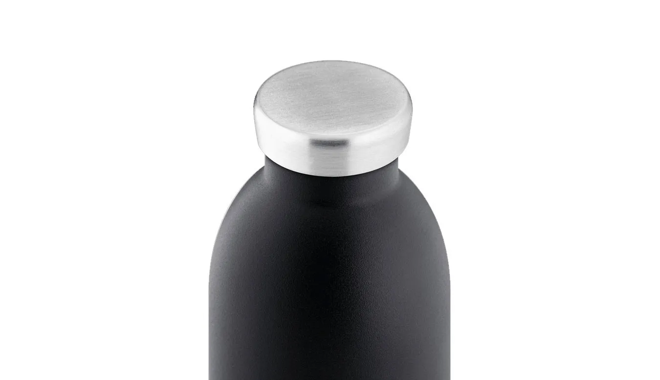 24 Bottles Clima Bottle Tuxedo Black 500ml