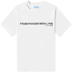 3.Paradis Paradise with Love Gradient T-ShirtWhite