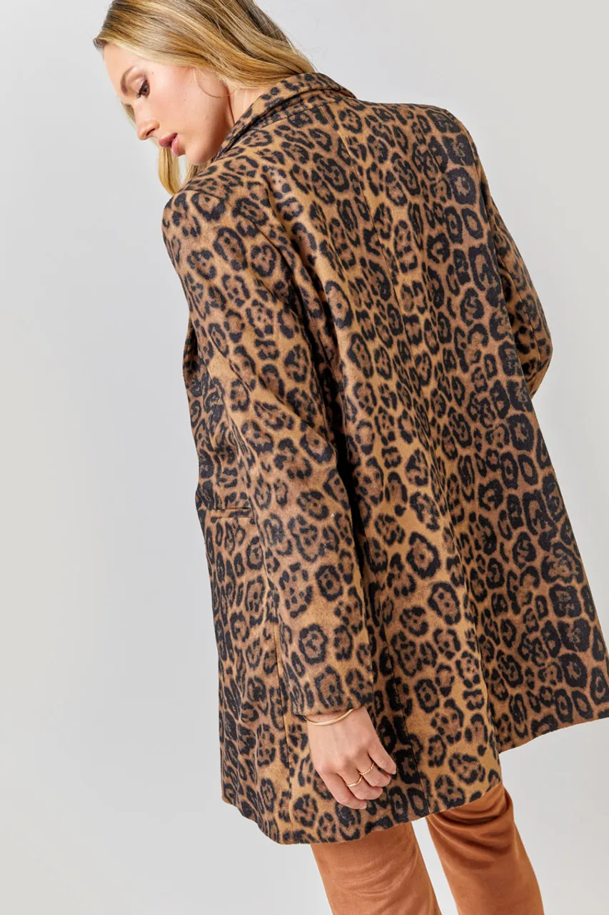 Ada Leopard Coat