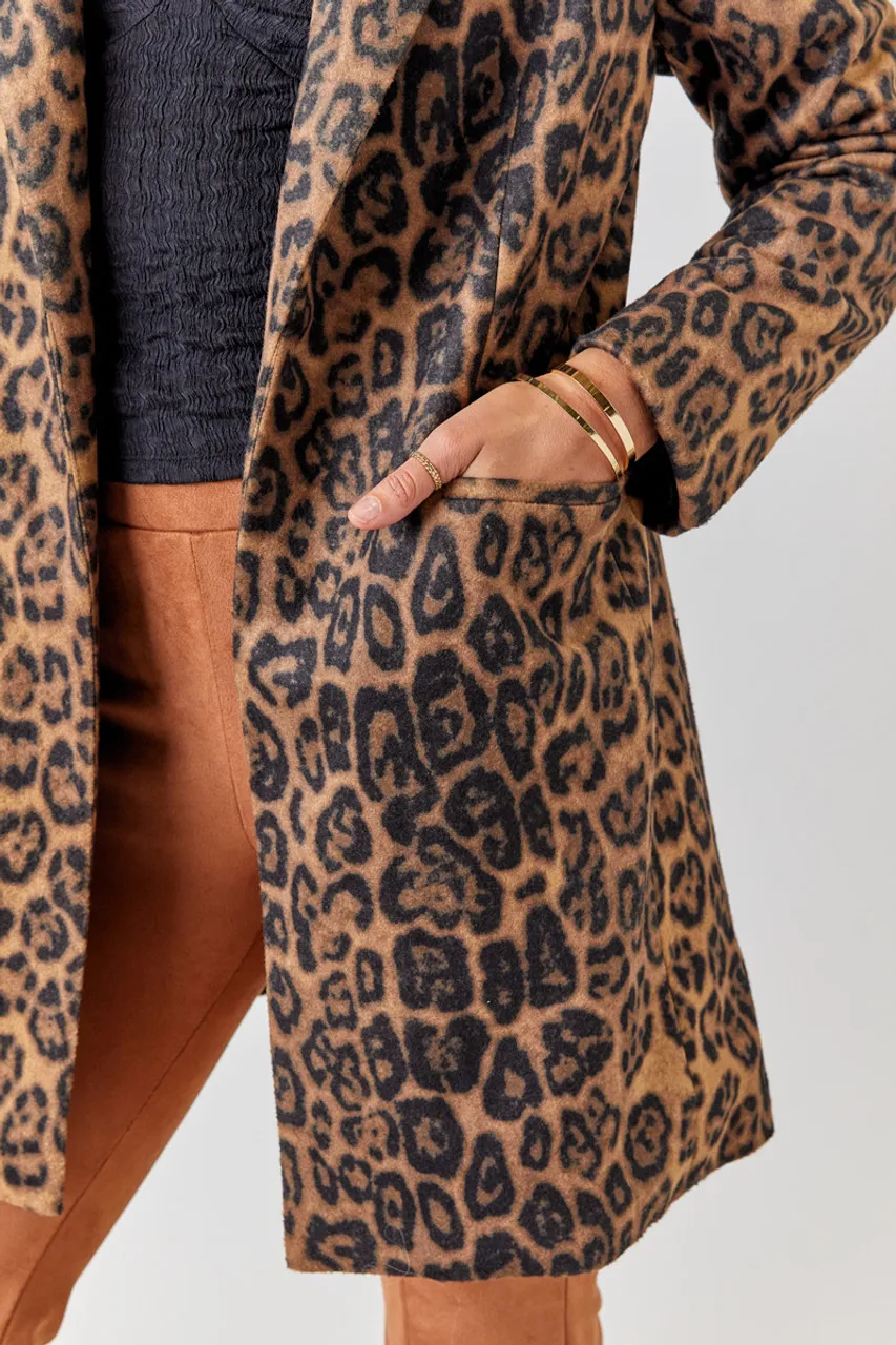 Ada Leopard Coat