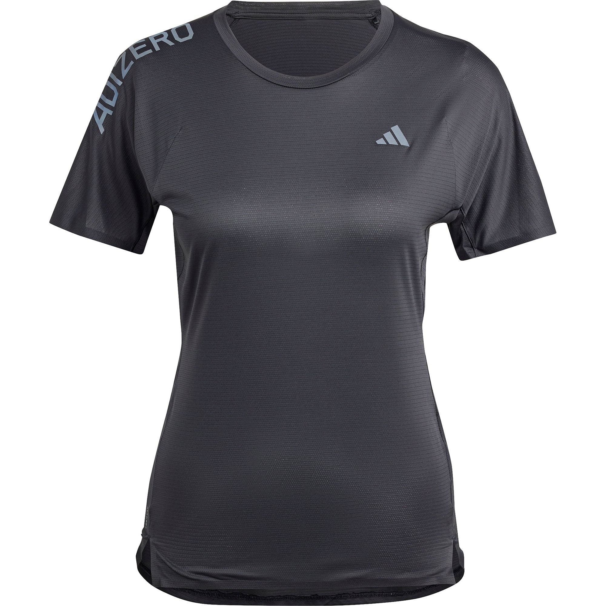 adidas Adizero Short Sleeve Womens Running Top - Black