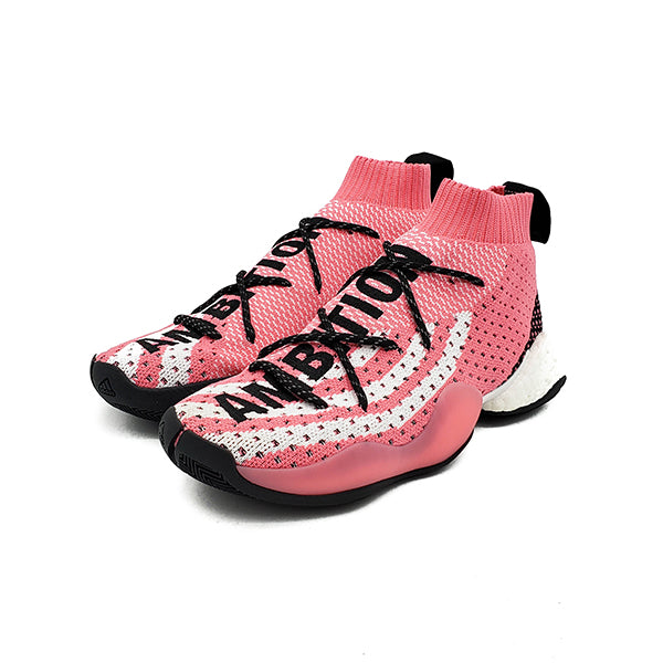 ADIDAS CRAZY BYW LVL X PHARRELL AMBITION PINK 2018