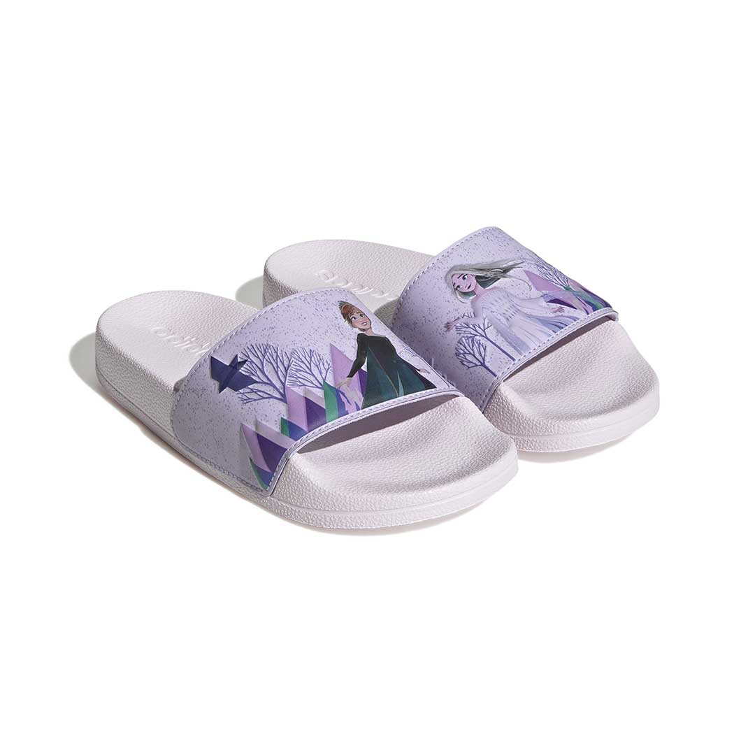 adidas - Kids' (Preschool) adidas x Disney Frozen Adilette Shower Slides (GY5418)