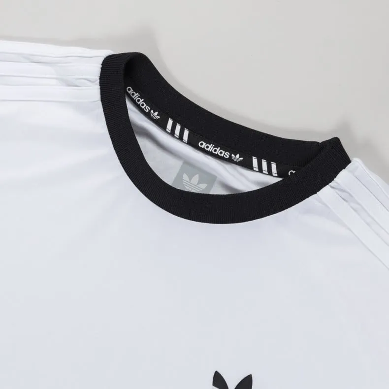 adidas Skateboarding Clima Club Jersey (White/Black)