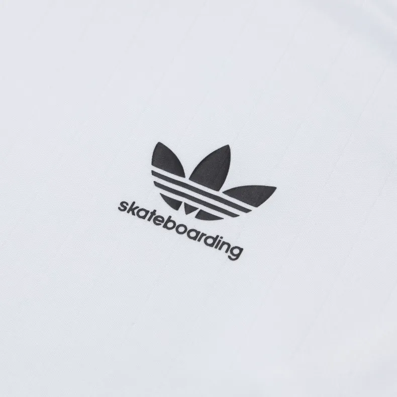 adidas Skateboarding Clima Club Jersey (White/Black)