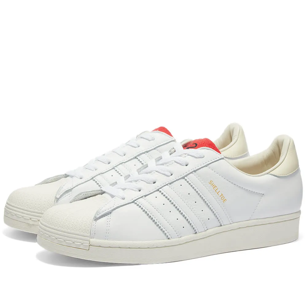 Adidas x 424 ShelltoeWhite & Red