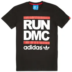 Adidas x Run DMC Logo TeeBlack