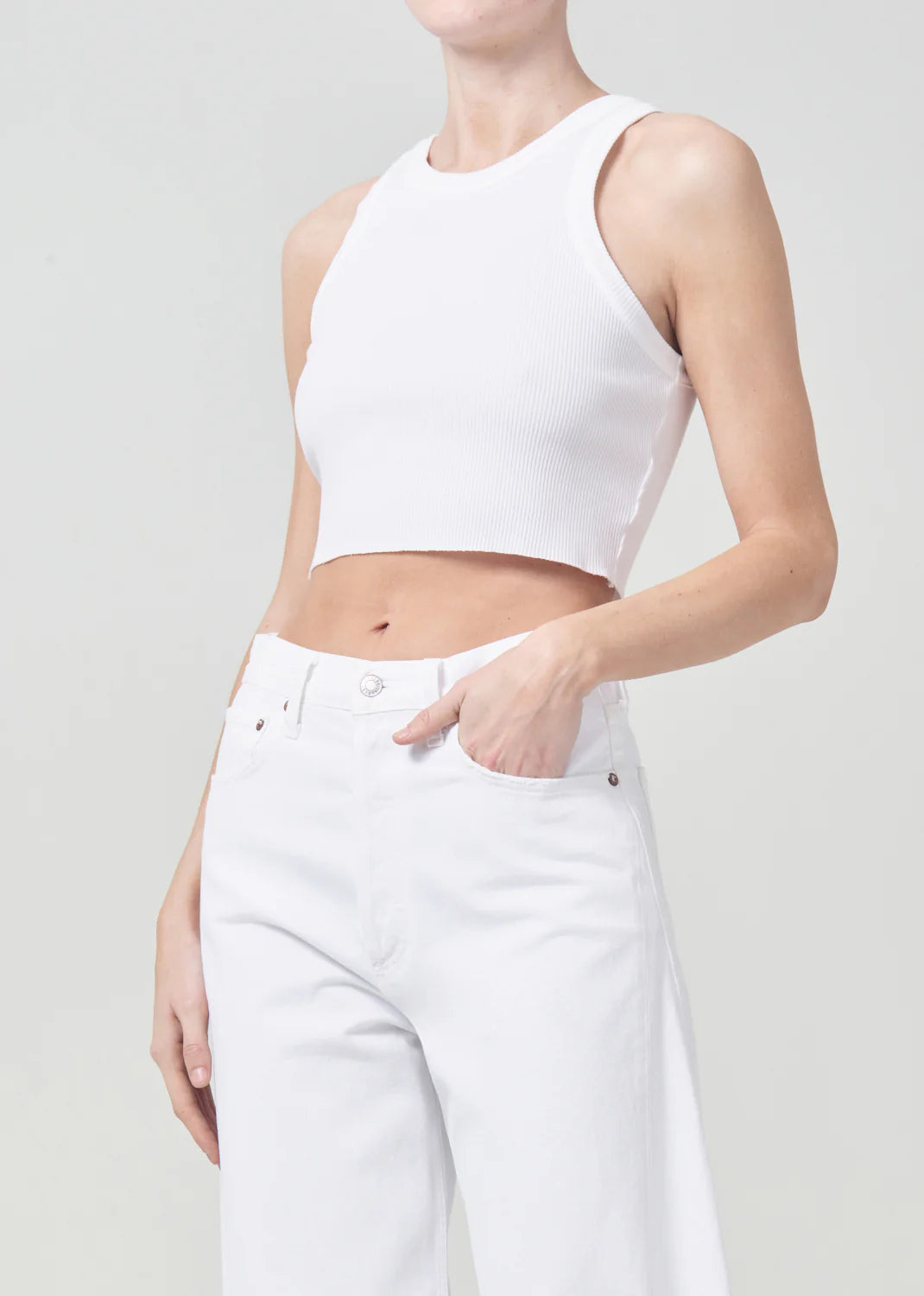 Agolde - Bailey Tank - White