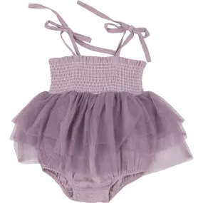 Angel Dear DUSTY LAVENDAR SOLID MUSLIN TUTU BUBBLE, Purple