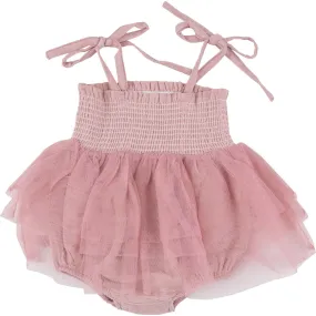 Angel Dear DUSTY PINK SOLID MUSLIN TUTU BUBBLE, Pink