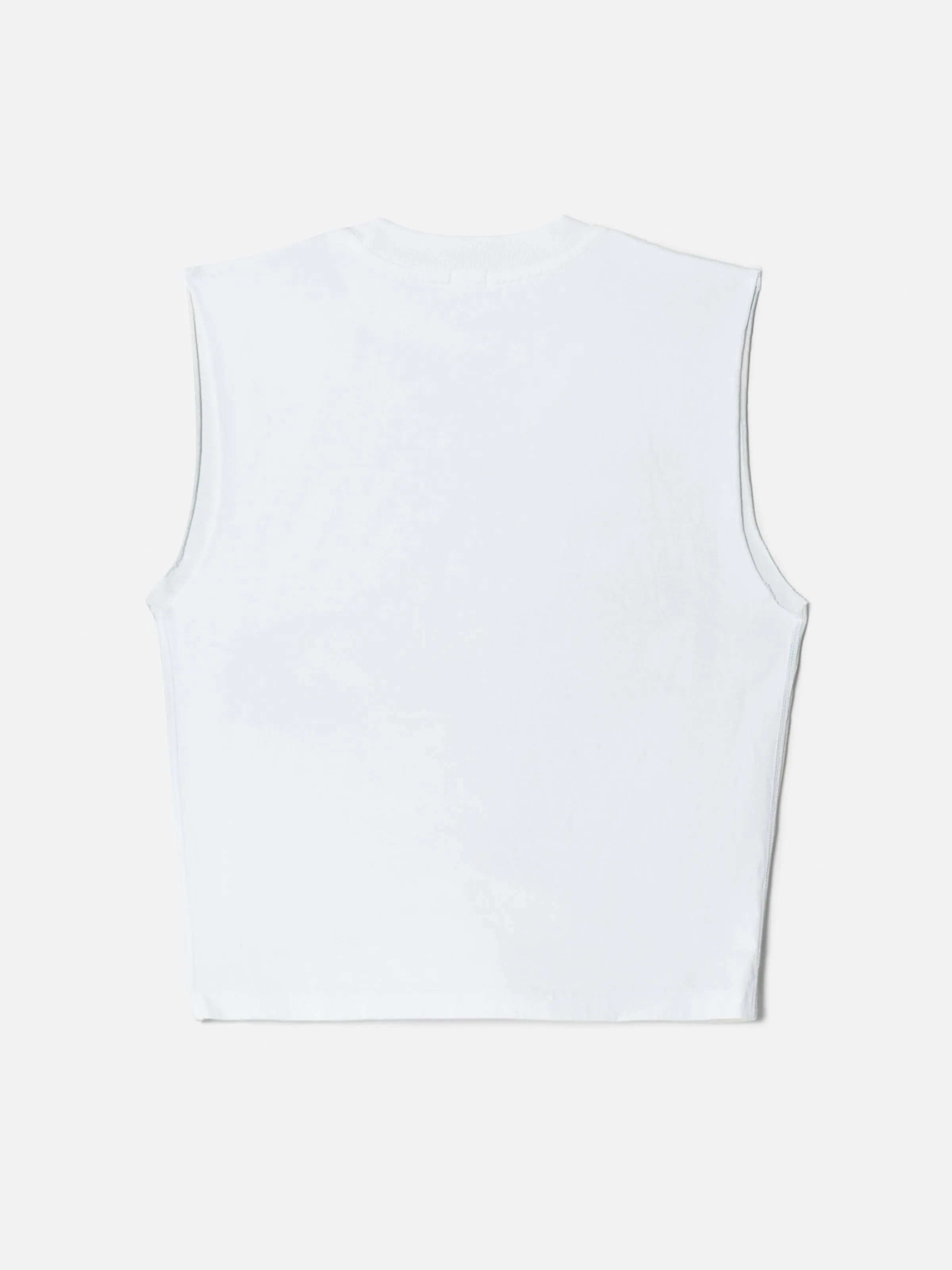 Baby Muscle Motocross Tank - Optic White