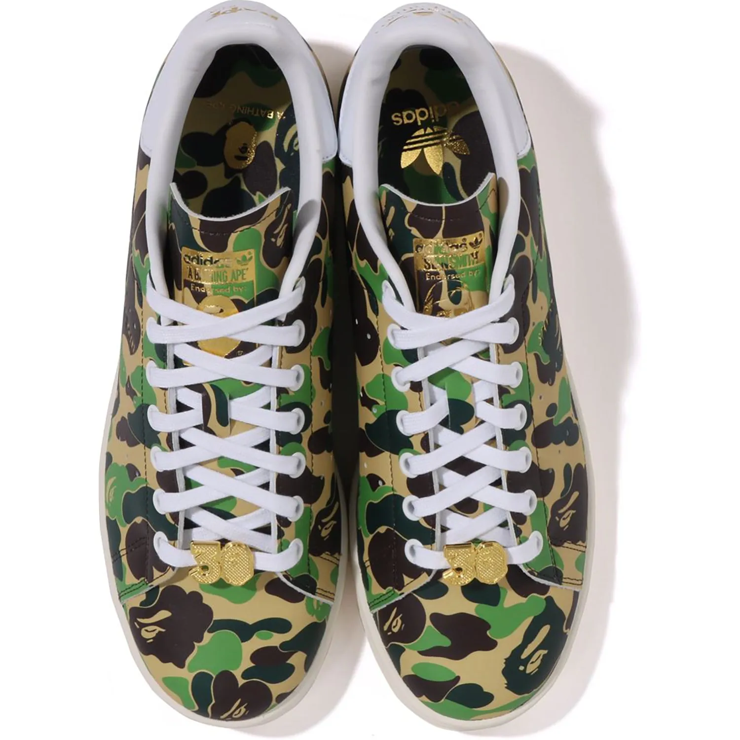 BAPE X ADIDAS STAN SMITH BAPE ABC CAMO IG8949 MENS