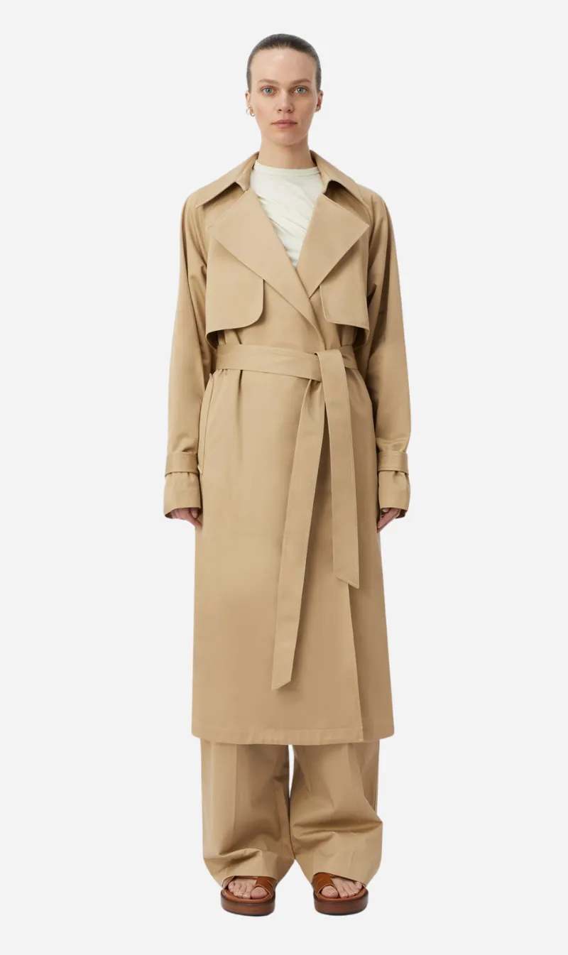  Camilla And Marc      Mika Trench Coat - Fawn 