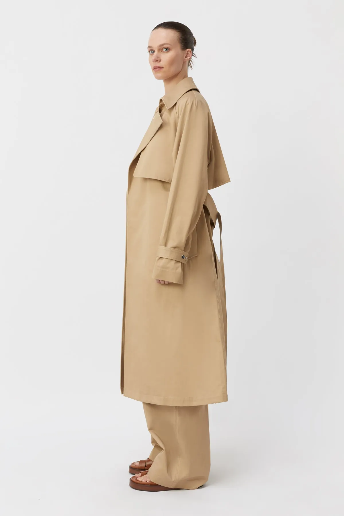  Camilla And Marc      Mika Trench Coat - Fawn 