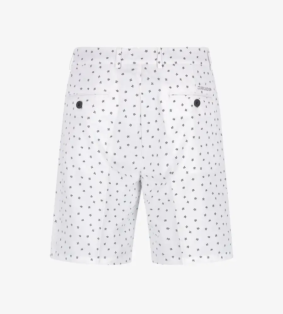 CLIMA BLOSSOM SHORTS - WHITE