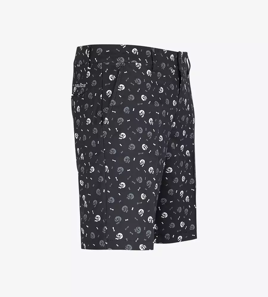 CLIMA SKULLZ SHORTS - BLACK