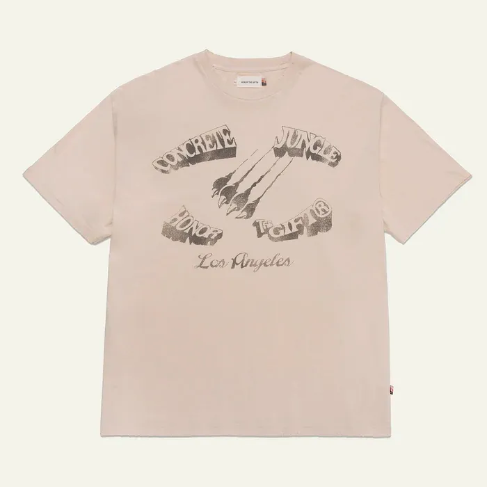 CONCRETE JUNGLE TEE CREAM