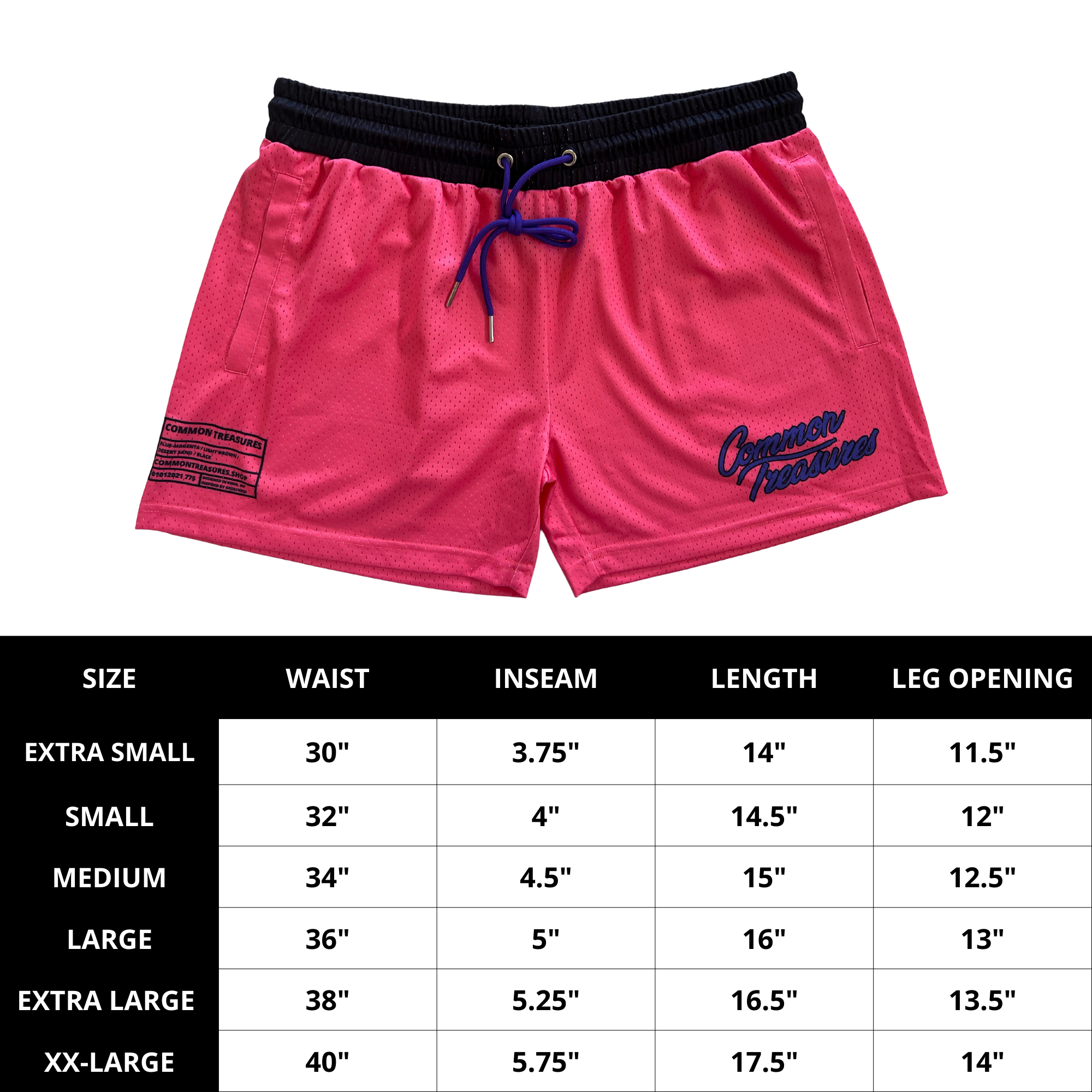 Coral Reef (5” Inseam) - Hoop Shorts