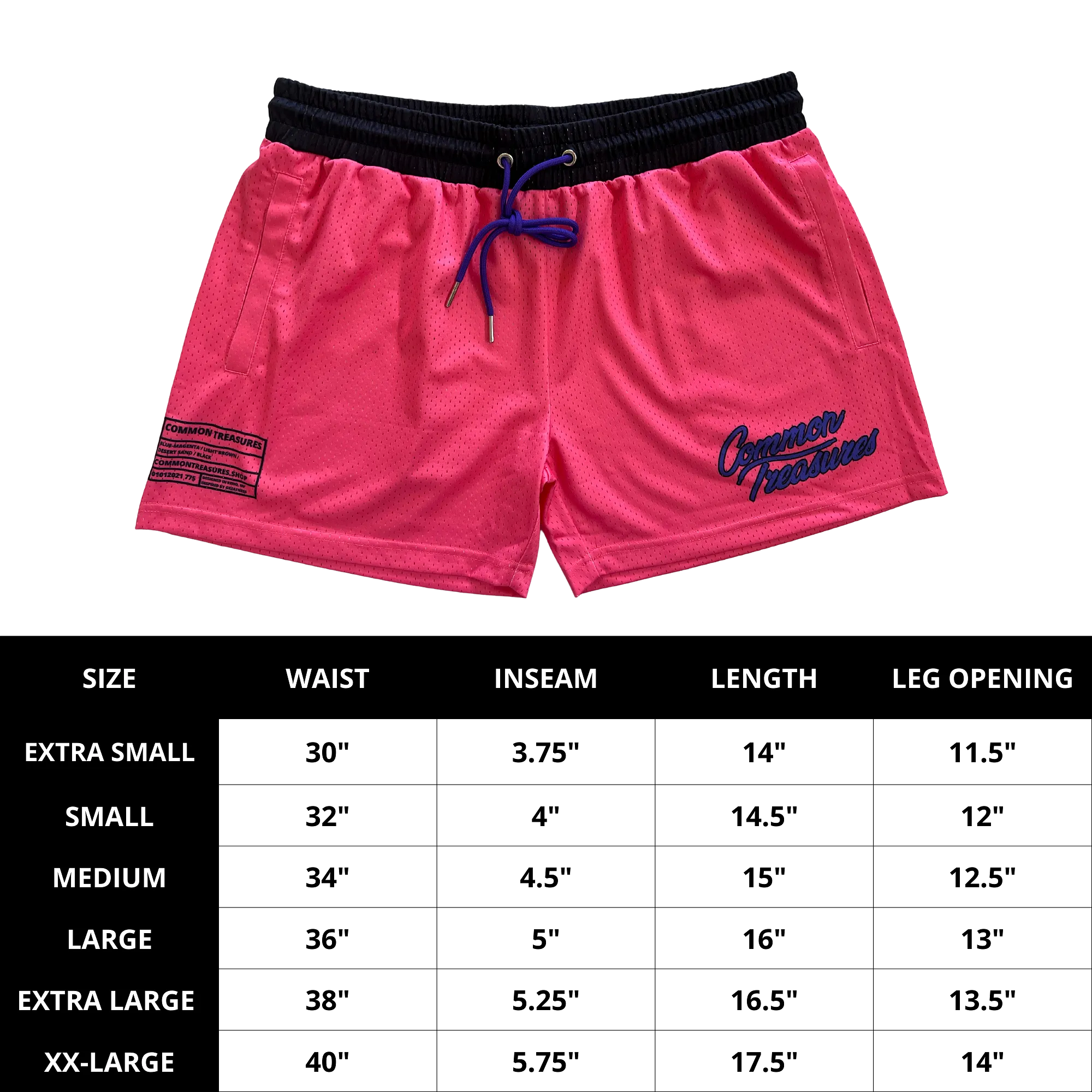 Coral Reef (5” Inseam) - Hoop Shorts