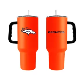 Denver Broncos 40oz. Powder Coat Travel Tumbler