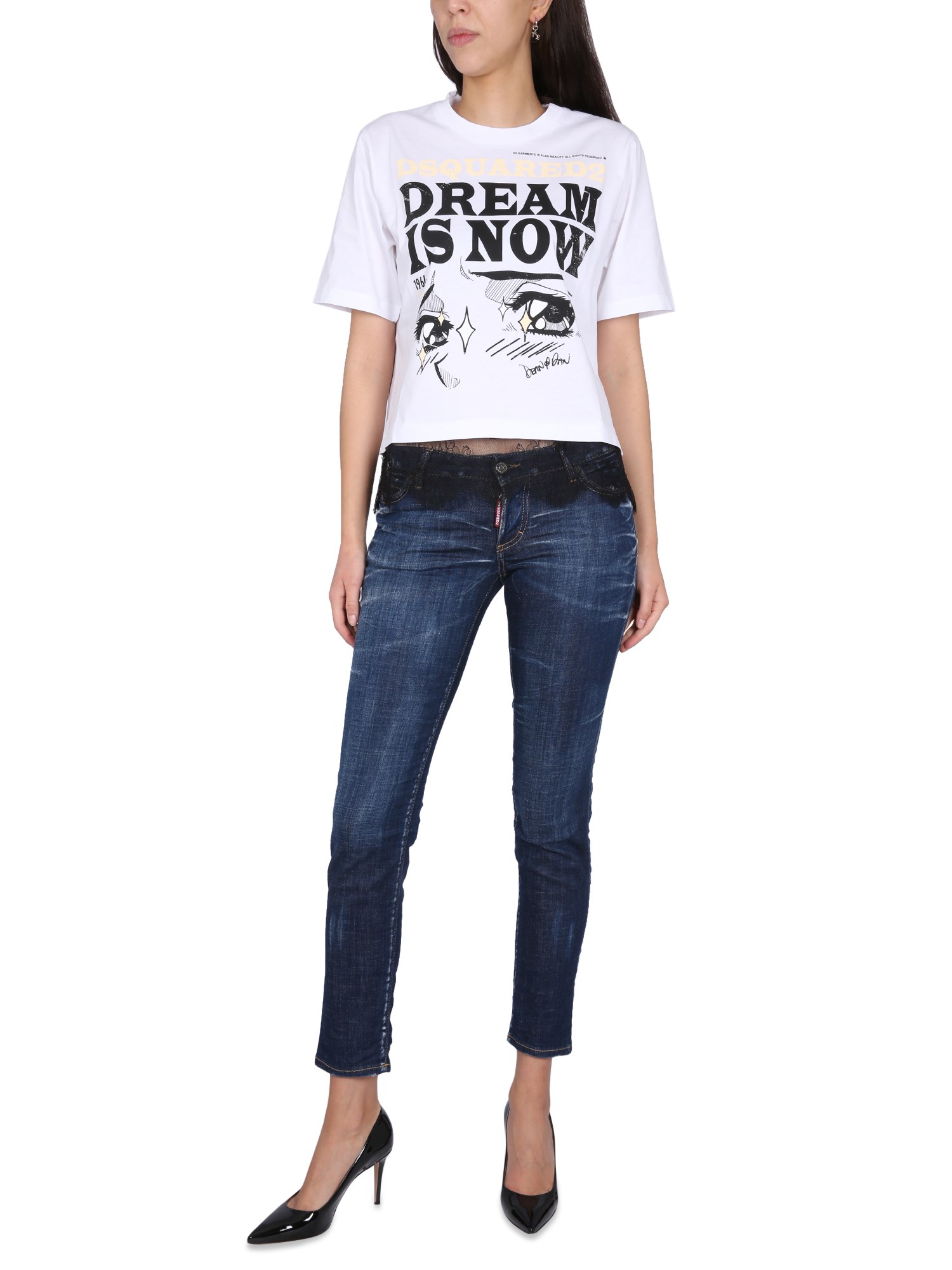 DSQUARED    T-SHIRT WITH LOGO