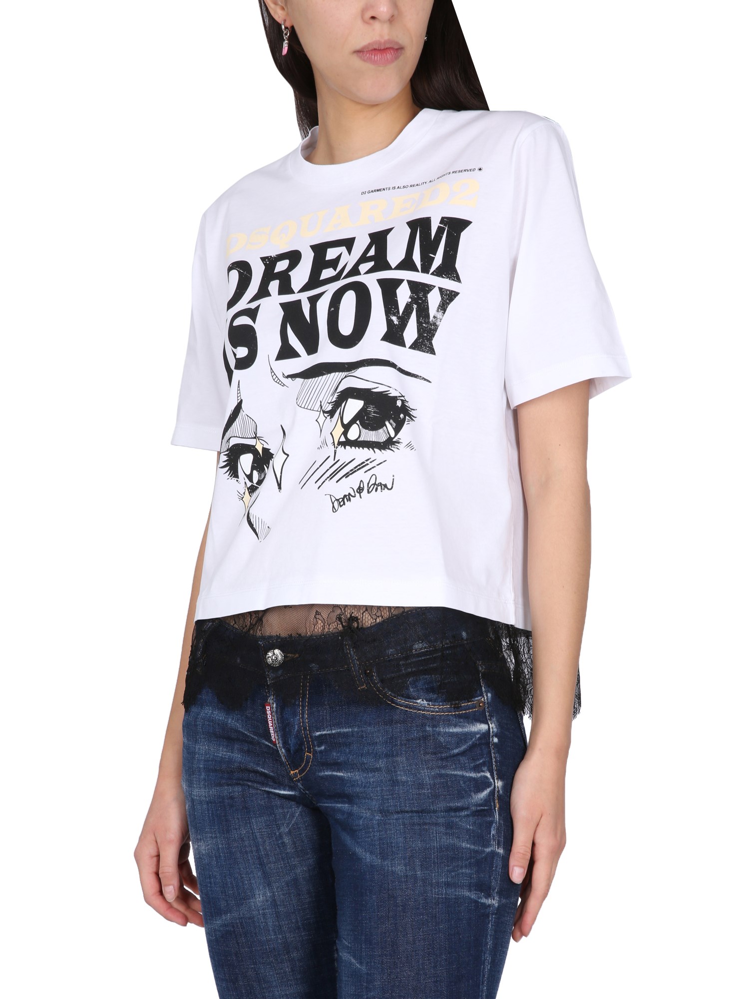 DSQUARED    T-SHIRT WITH LOGO