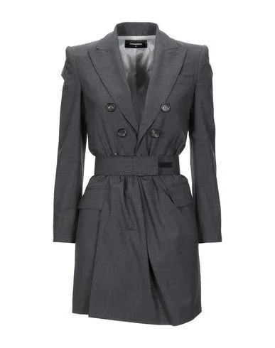 Dsquared2 Women Overcoat Lead 6 UK