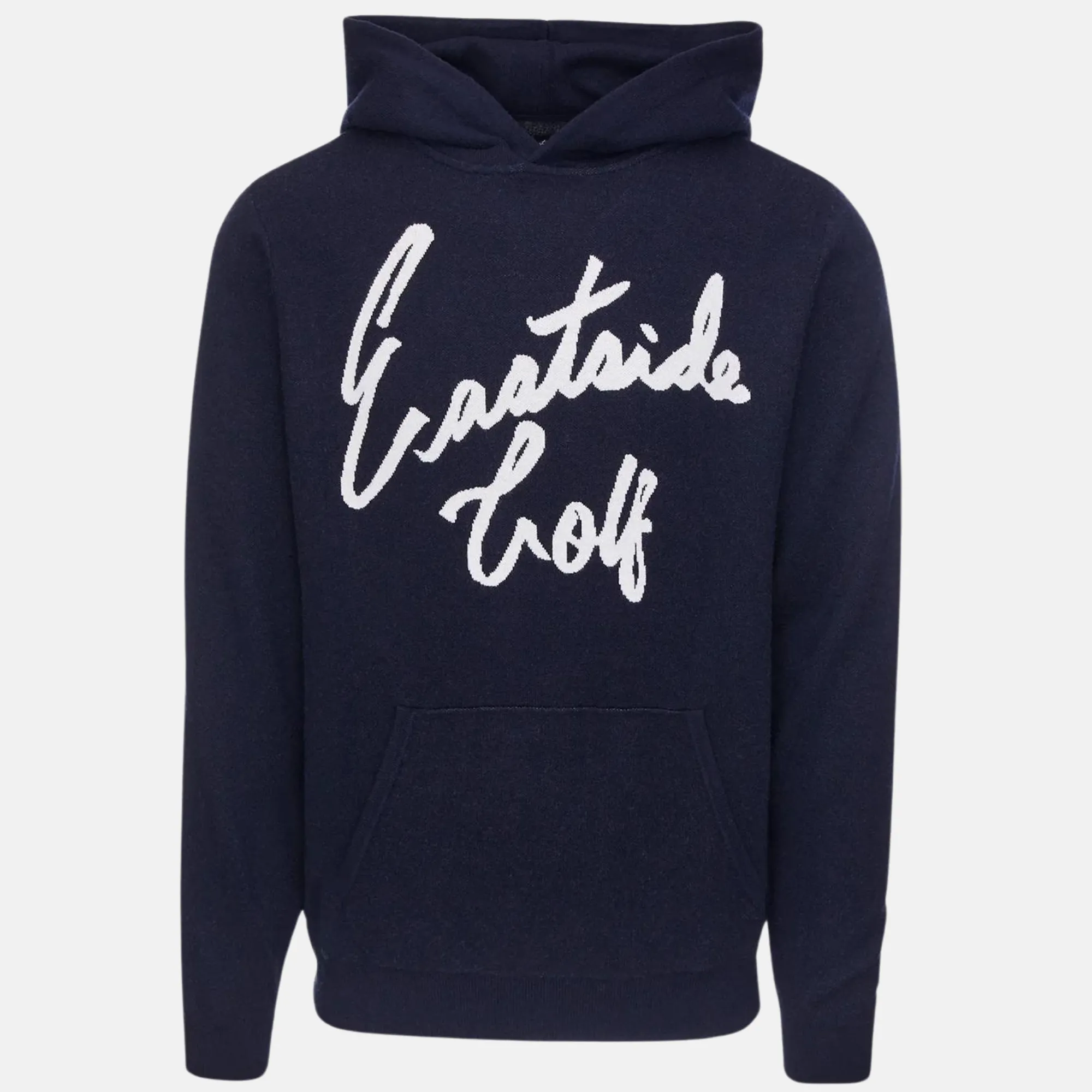 Eastside Golf Merino Wool Midnight Navy Sweater Hoodie