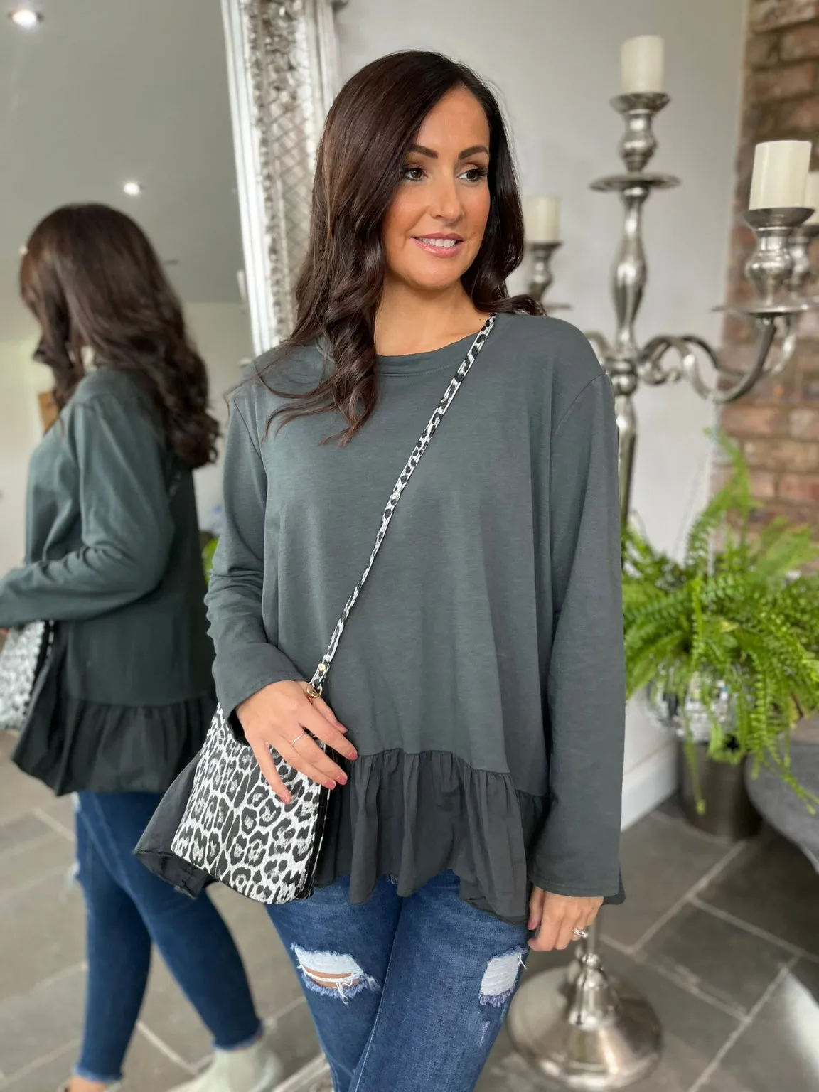 Frill Hem Top Alishia