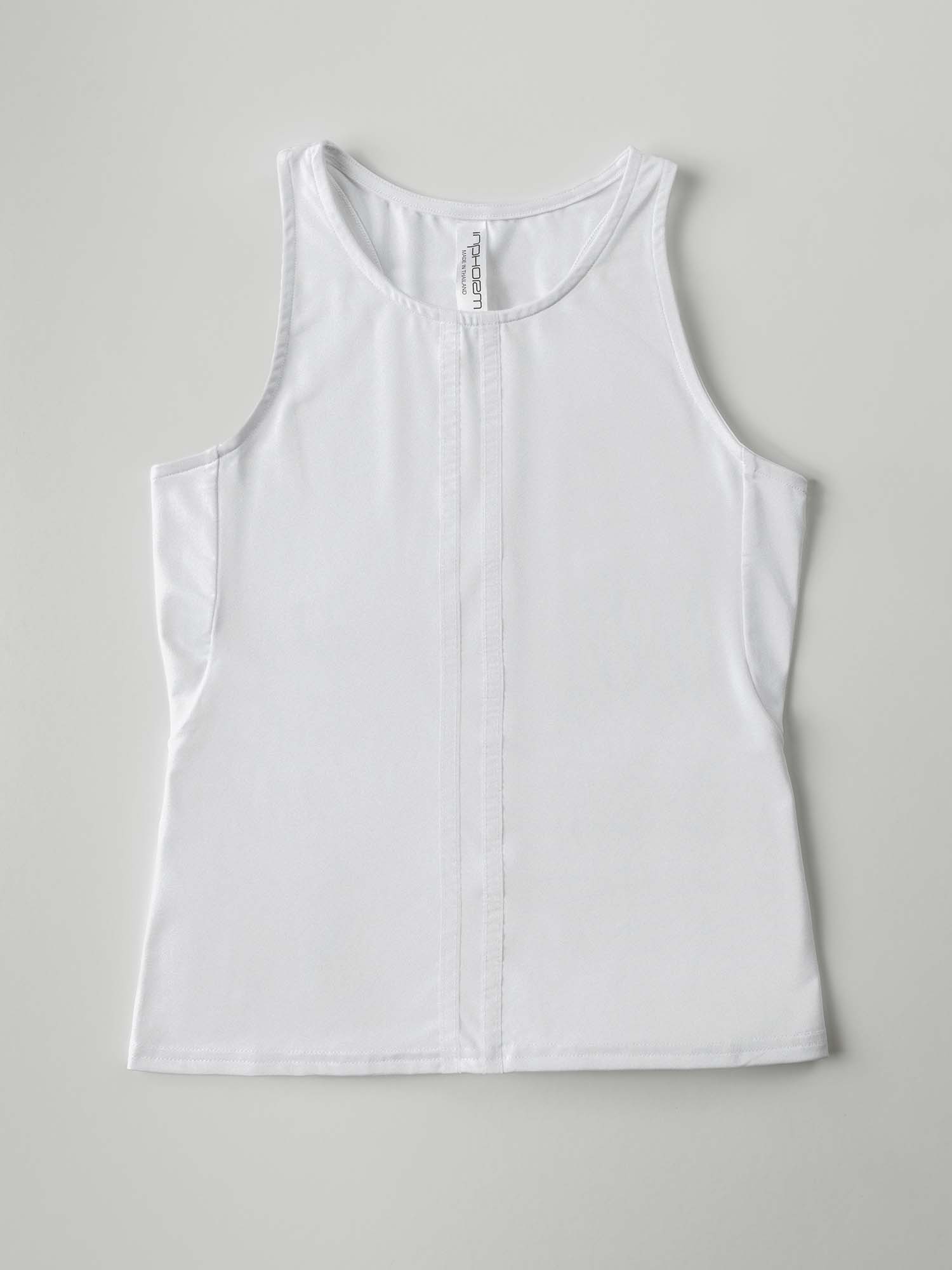 Girls Classic Tank - White