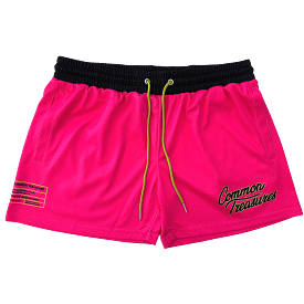 Highlighter Pink (5 Inseam) - Hoop Shorts