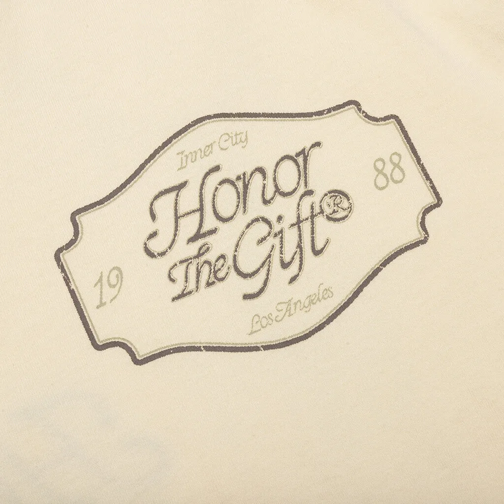 Holiday Honor the Gift Pattern L/S - Bone