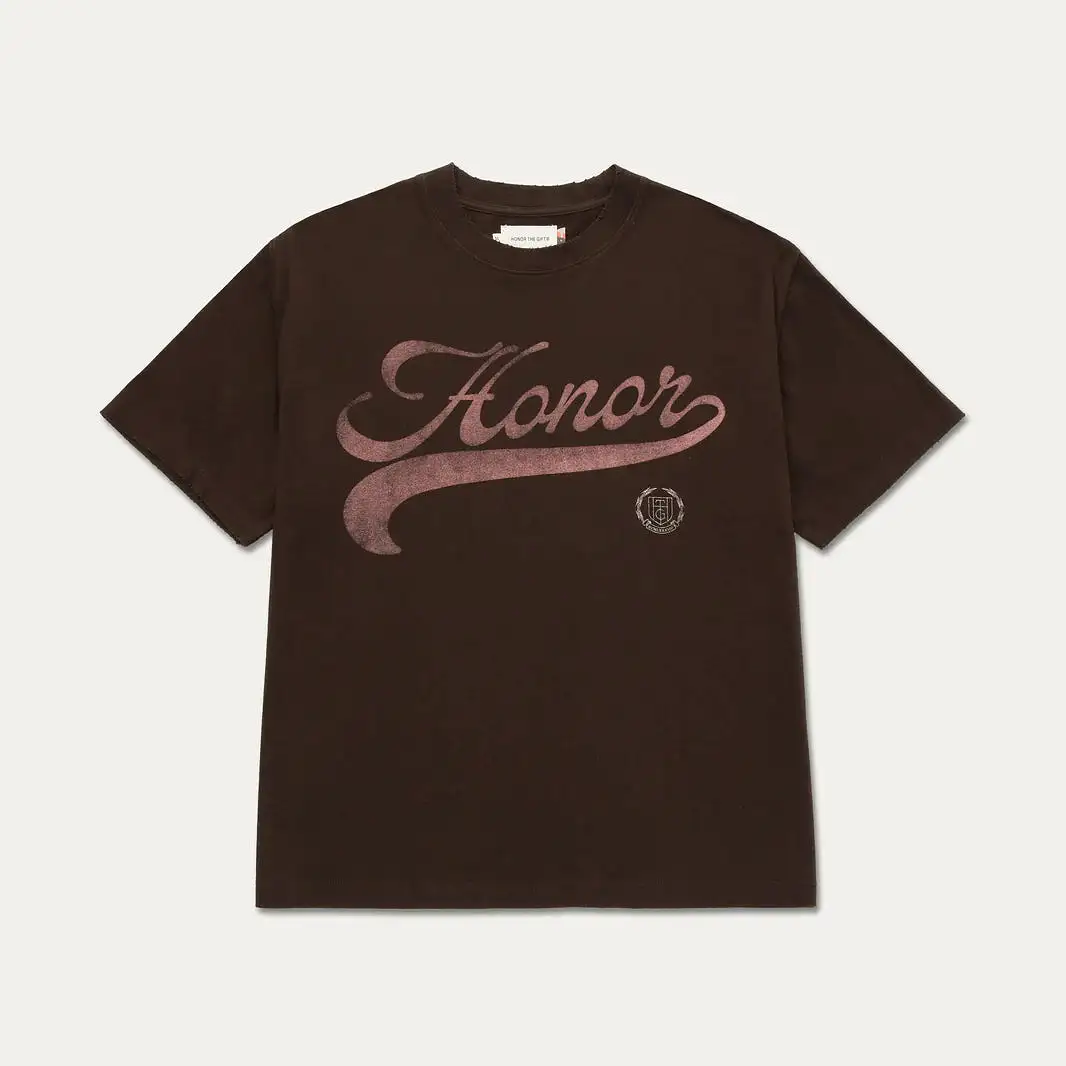 Holiday Scrip Tee Black