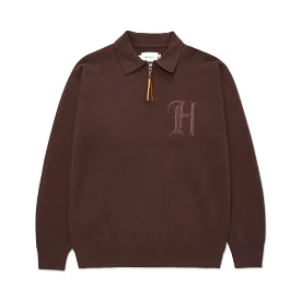 Honor The Gift Men's Monogram Quarter Zip Cotton Pullover