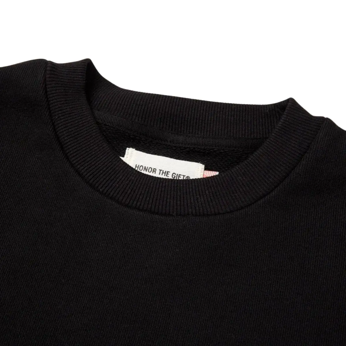 Honor The Gift Men's Pocket Pullover Crewneck Black