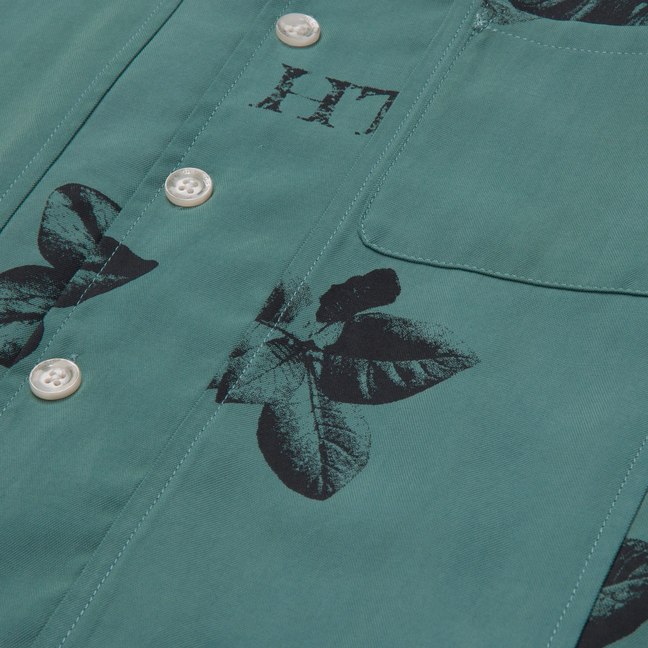 Honor The Gift Tobacco Button Shirt - Teal