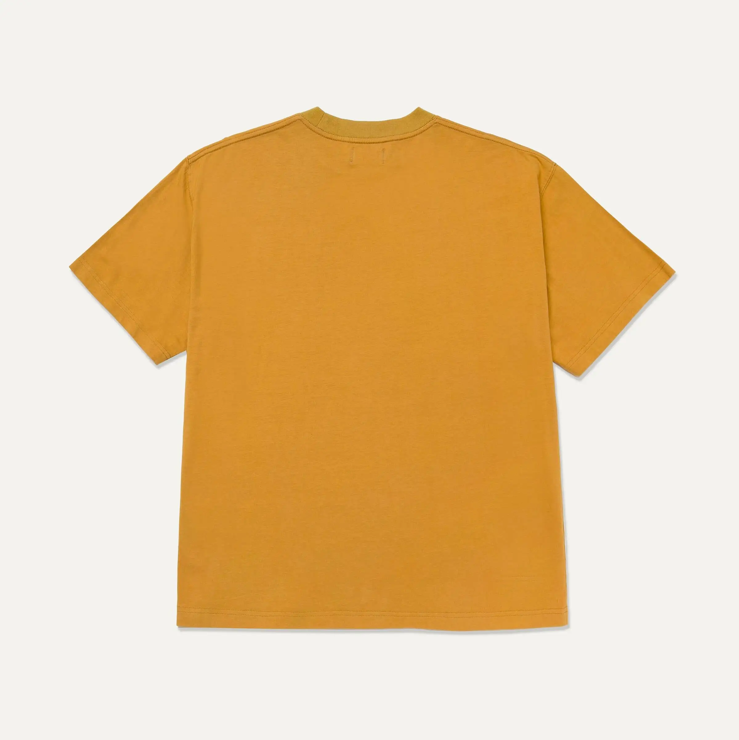 HTG LEAF SS TEE MUSTARD