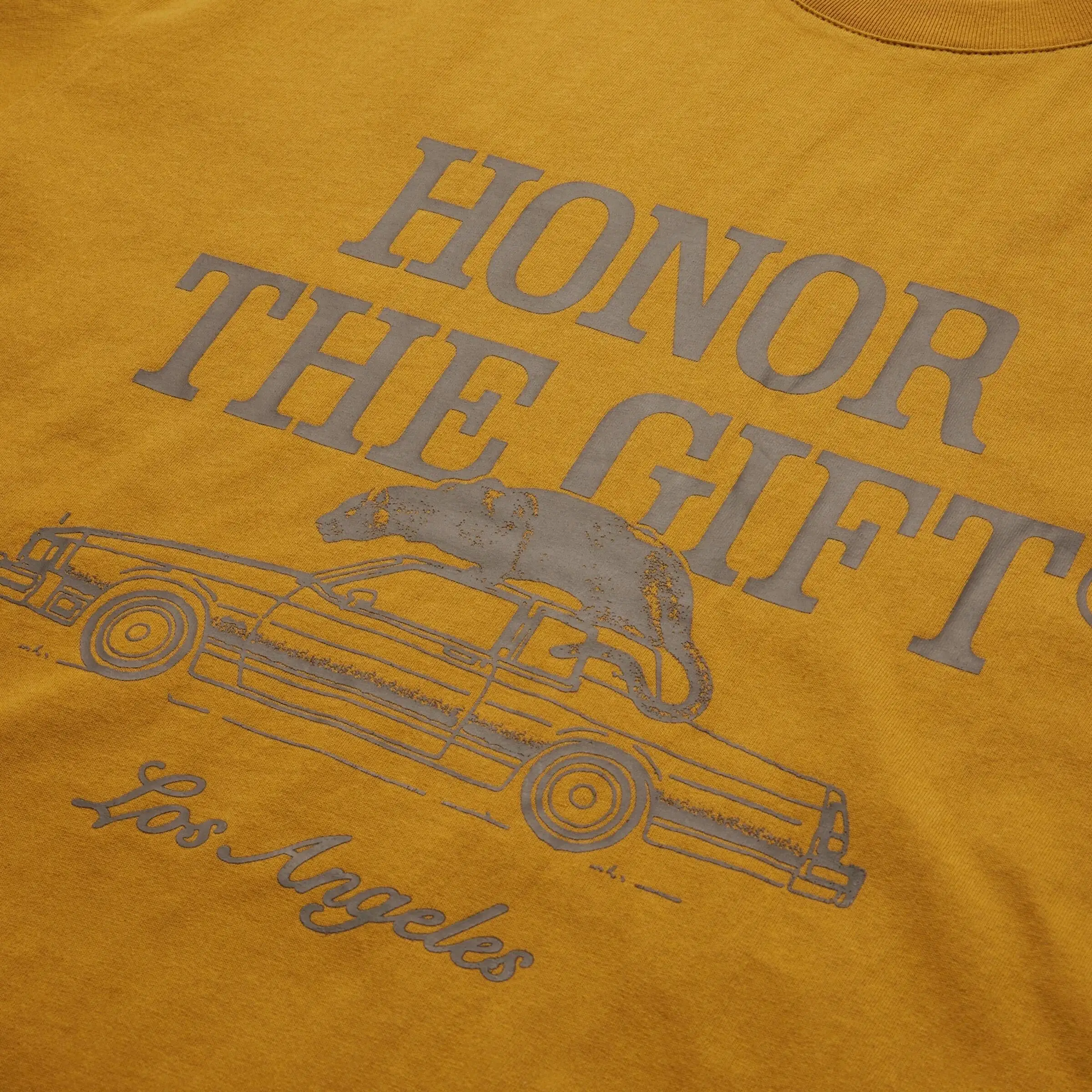 HTG PACK TEE MUSTARD