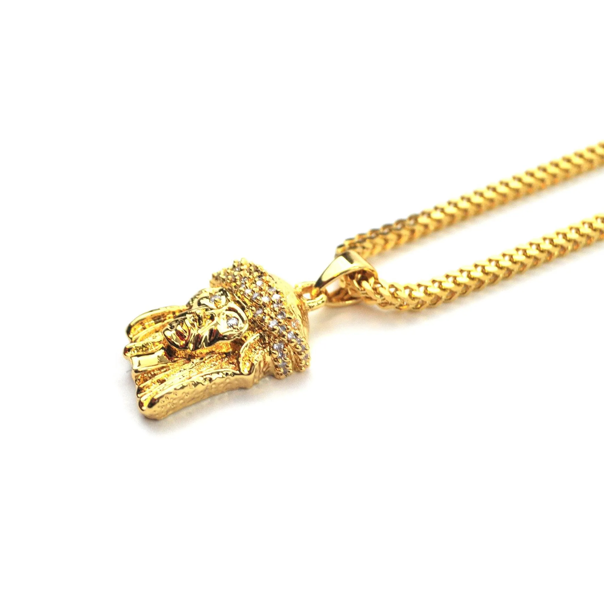 Jesus Piece & Cuban Link Set