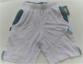 Jordan Boys Pique Hoop Shorts XL White