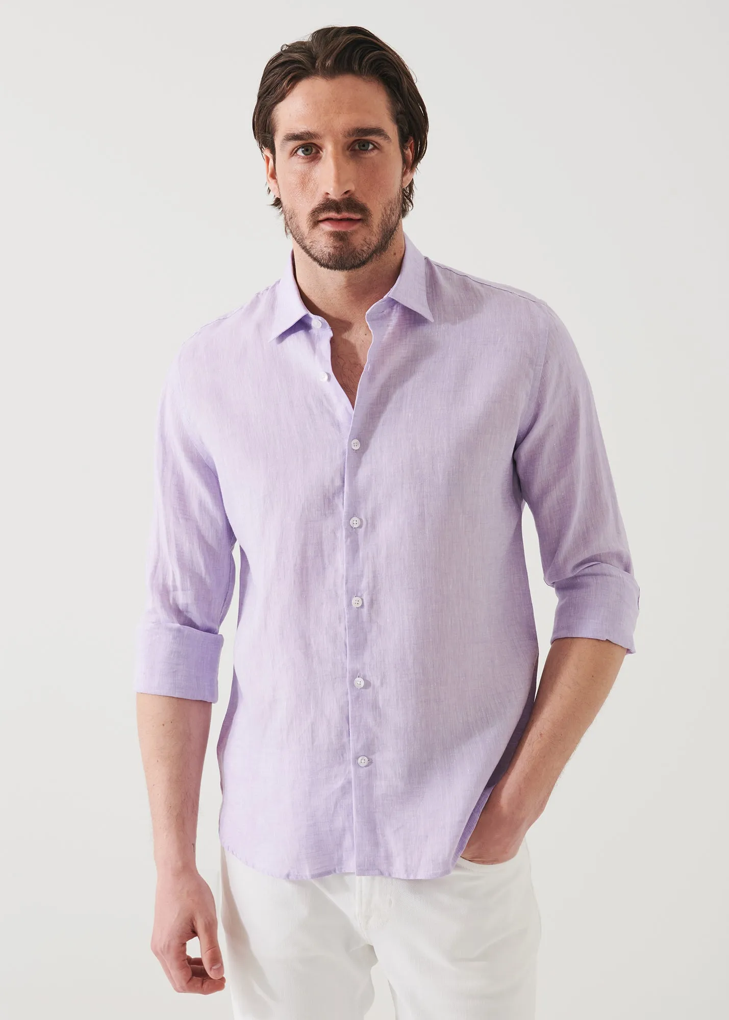 LINEN CHAMBRAY SHIRT