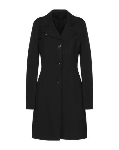 Liu jo Women Overcoat Black 10 UK