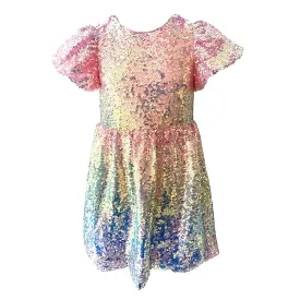 Lola and The Boys Sequin Ombre Dress