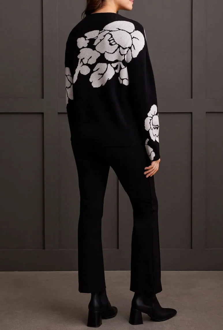 LONG SLEEVE FUNNEL NECK SWEATER - 15420-8012