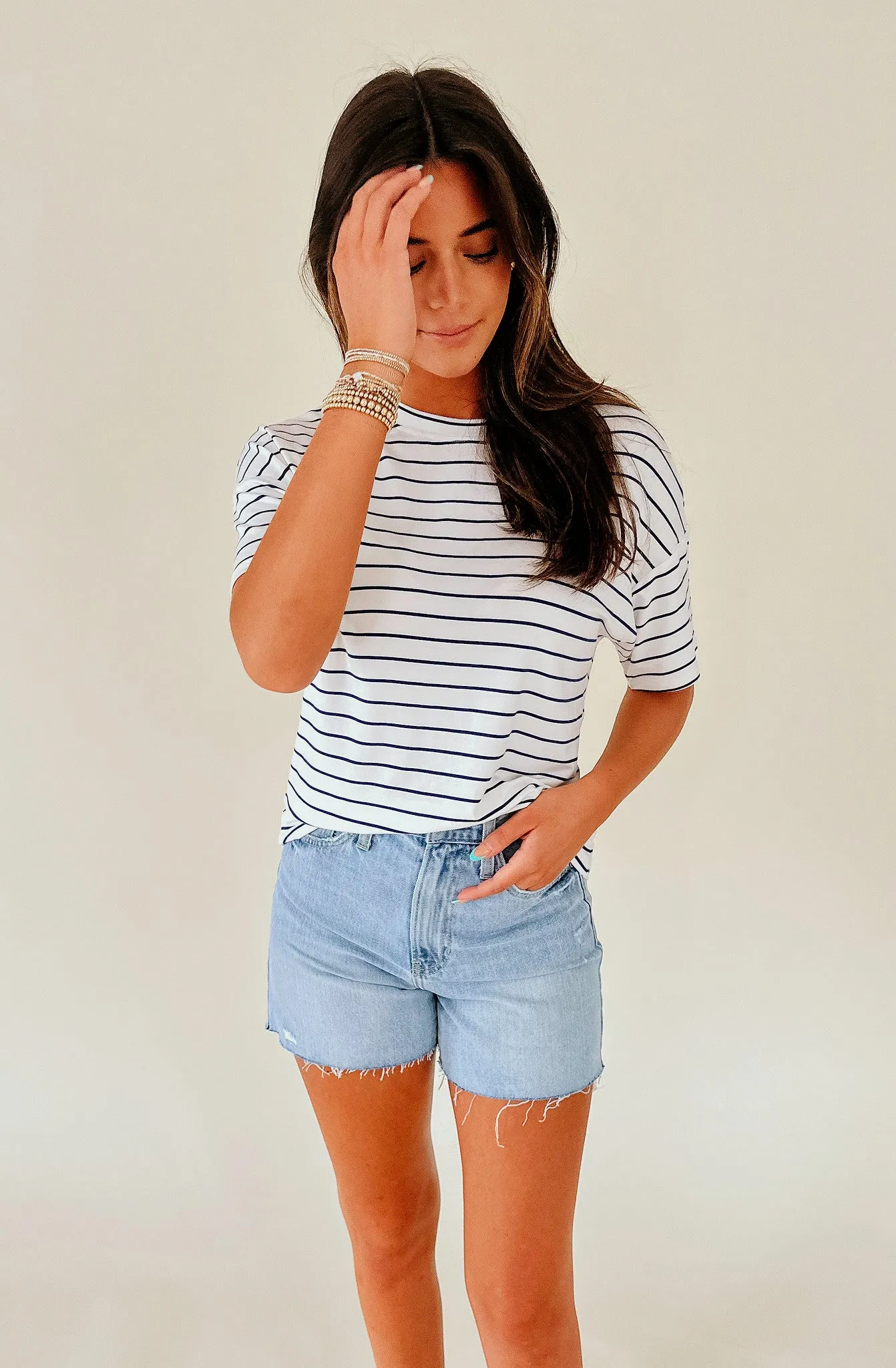 LOST IN STRIPES TOP