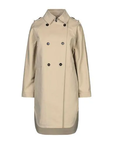 Maje Women Overcoat Beige 10 UK