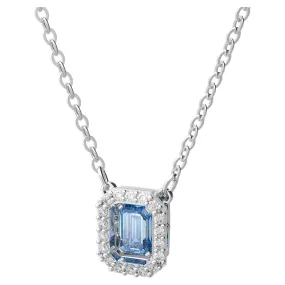 MILLENIA DANCING PENDANT, BLUE, RHODIUM PLATED