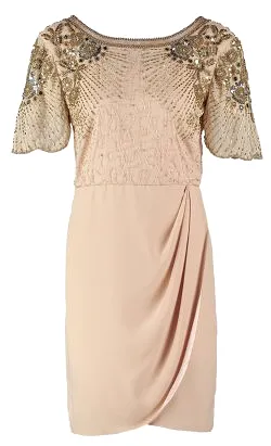 Millie Nude Cocktail Dress